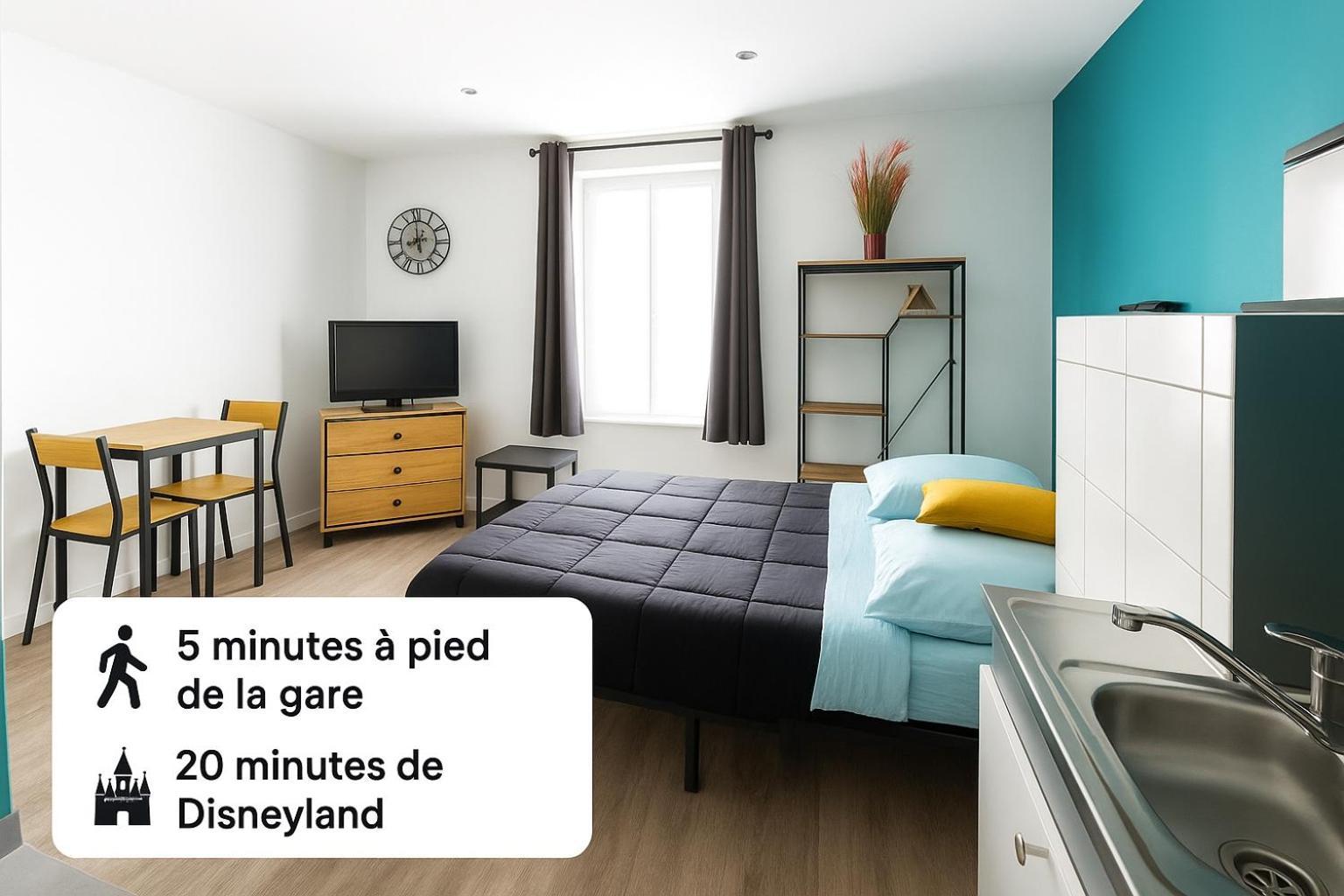 Appartement Cerf1-Centre Ville Meaux-Gare-Disney المظهر الخارجي الصورة